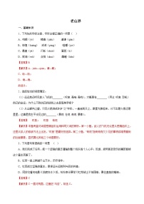 部编版初中语文七年级下册知识梳理与能力训练02老山界（含解析）