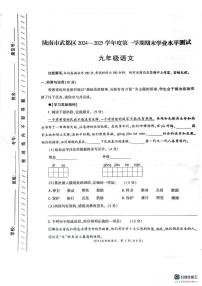 甘肃省陇南市武都区2024-2025学年九年级上学期期末语文试题