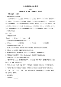 江苏省江阴市高新区实验中学2024-2025学年八年级下学期3月月考语文试题（原卷版+解析版）