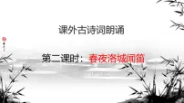 初中语文人教部编版（2024）七年级下册（2024）春夜洛城闻笛教案配套课件ppt
