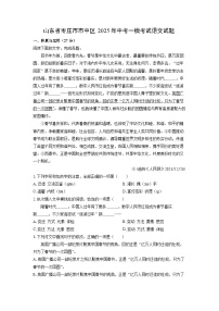 山东省枣庄市市中区2025年中考一模考试语文试题（解析版）