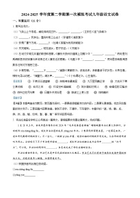 2025年广东省东莞市中考一模语文试题（解析版）