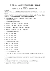 江苏省镇江市丹阳市2024-2025学年八年级下学期期中语文试题（含答案）