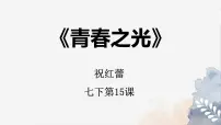 初中语文人教部编版（2024）七年级下册（2024）青春之光说课课件ppt