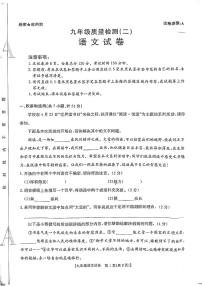 2025年陕西省宝鸡市渭滨区中考二模语文试题（中考模拟）