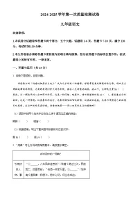 2025年河南省沁阳市中考一模语文试题（含答案）