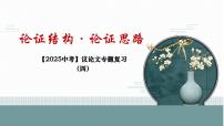 2025年中考语文一轮复习议论文专题复习03 论证思路课件(全国通用)