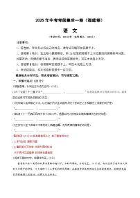 2025年中考考前押题最后一卷：语文（福建卷）（解析版）