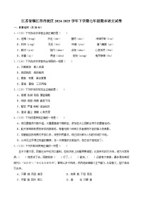 江苏省镇江市丹徒区2024-2025学年七年级下学期6月期末考试语文试题(解析版)