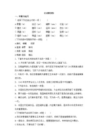 初中语文人教部编版（2024）七年级上册（2024）大雁归来/利奥波德综合训练题