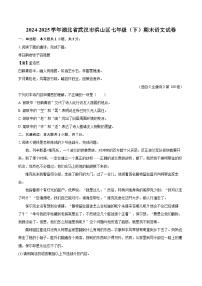 2024-2025学年湖北省武汉市洪山区七年级（下）期末语文试卷（含详细答案解析）