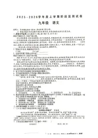 江西省九江市瑞昌市2025-2026学年九年级上学期11月期中语文试题