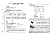 甘肃省定西市临洮县2024-2025学年九年级上学期1月期末语文试题