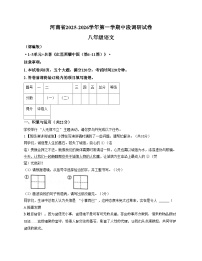 河南省郑州市新郑市2025_2026学年八年级上学期11月期中语文试题（文字版，含答案）
