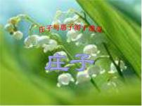 初中语文人教部编版八年级下册第六单元21 《庄子》二则庄子与惠子游于濠梁之上完美版课件ppt