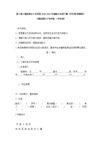 语文八年级下册9 桃花源记精品导学案