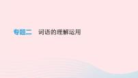 2019年中考语文专题复习一积累与运用专题02词语的理解运用课件201902183106