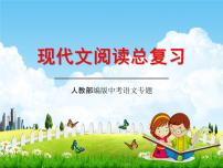 人教部编版中考语文专题《现代文阅读总复习》精品教学课件PPT优秀课件