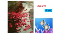 2020-2021学年己亥杂诗（其五）课前预习课件ppt
