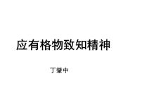 人教部编版八年级下册14 应有格物致知精神课文内容课件ppt