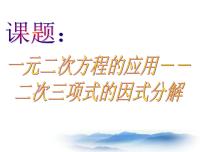 八年级上册17．4  一元二次方程的应用图片ppt课件