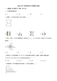 广西来宾市2021年中考数学真题（原卷+解析卷）