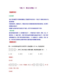 专题10  新定义问题（3）（原卷版）-2021年中考数学二轮复习经典问题专题训练