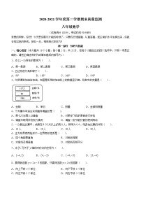 河北省石家庄市桥西区2020-2021学年八年级下学期期末数学试题（word版 含答案）