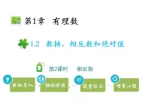 沪科版七年级上册第1章 有理数1.2 数轴、相反数和绝对值教学课件ppt