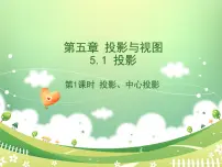 初中数学北师大版九年级上册1 投影课文内容ppt课件
