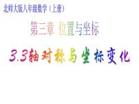 初中数学第三章 位置与坐标3 轴对称与坐标变化集体备课ppt课件