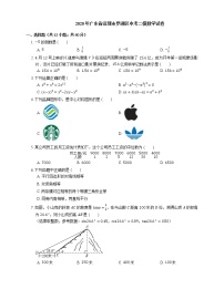 2020年广东省深圳市罗湖区中考二模数学试卷