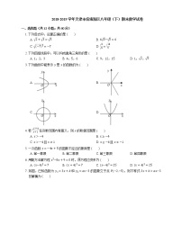 2018-2019学年天津市滨海新区八年级（下）期末数学试卷