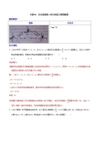 专题05 反比例函数k的几何意义模型解题-决胜中考数学之模型解题高分攻略（教师版）学案