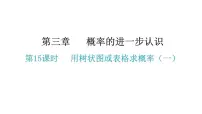 数学九年级上册1 用树状图或表格求概率示范课ppt课件