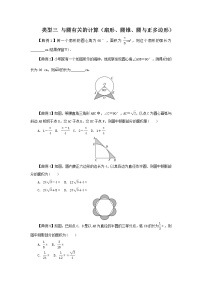 2022年中考数学专题复习类型三 与圆有关的计算（扇形、圆锥、圆与正多边形）（原卷版）