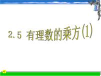 浙教版2.5 有理数的乘方说课课件ppt