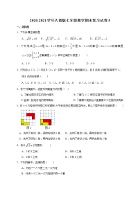 人教版数学七年级下册期末复习试卷5