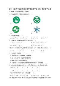 湖南省永州市零陵区七年级下学期期末数学试卷