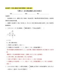 北师大版九年级上册1 反比例函数达标测试
