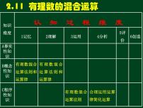 初中数学北师大版七年级上册2.11 有理数的混合运算集体备课课件ppt