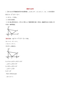 中考数学压轴题专项训练08猜想与证明含解析