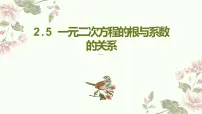北师大版九年级上册5 一元二次方程的根与系数的关系教课内容ppt课件