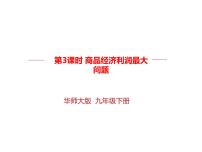 华师大版九年级下册26.3  实践与探索课堂教学课件ppt