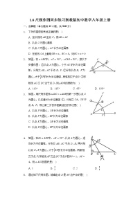 初中1.6 尺规作图综合训练题