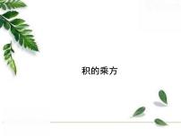 初中数学华师大版八年级上册3 积的乘方教学课件ppt