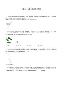 专题08 勾股定理的简单应用八年级数学上学期期中考试好题汇编（苏科版）（解析版）