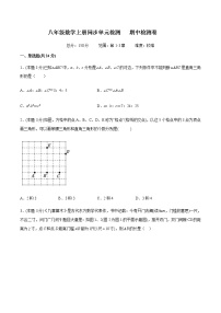 期中检测卷（难）（含解析）八年级数学上册同步期中检测卷（苏科版）