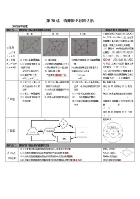 (通用版)中考数学总复习知识点梳理第20讲《特殊平行四边形》学案