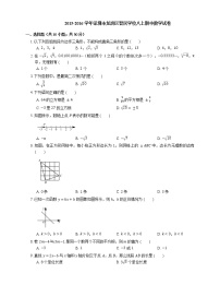 2015-2016学年深圳市龙岗区智民学校八上期中数学试卷